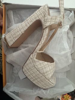 Chase+Chloe High platform heels