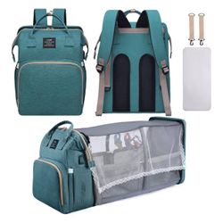 Diaper Bag Backpack, Multifunctional Baby Diaper Bag, Diaper Changing Station for Boys Girls, Large Capacity Travel Baby Bag for Mom Dad