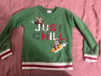 Disney chip and dale sweater 7/8
