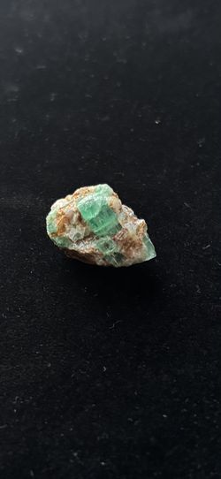 29ct Panjshir Emerald With Calcite Specimen 