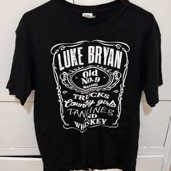 Luke Bryan Country On Tour Concert Shirt Size Womens Large