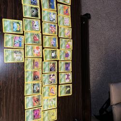 Pokemon Cards: Grass-Type Set