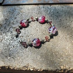 Vintage MURANO  glass BREACLET 