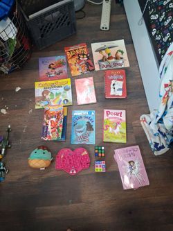 Kids Books and Toys Bundle Lot