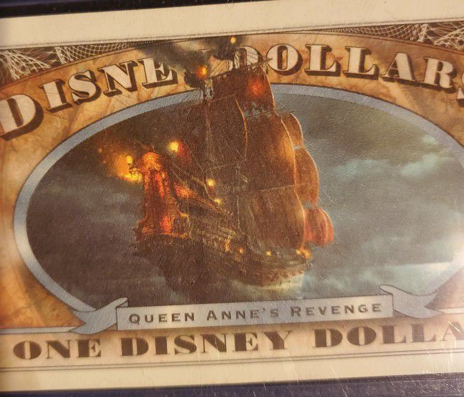 A set of Disney's Pirates of the Caribbean Dollars