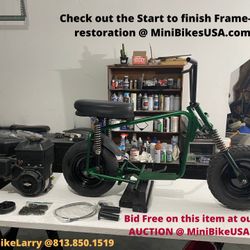 Rare Vintage Mini Bike Kit: 1980’s Manco