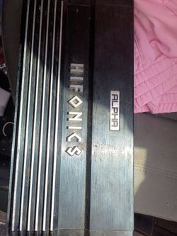 Hiphonics amp