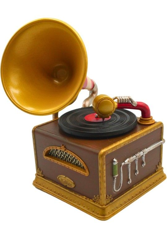 Hallmark Keepsake Christmas Ornament Santa's Merry Phonograph 2014