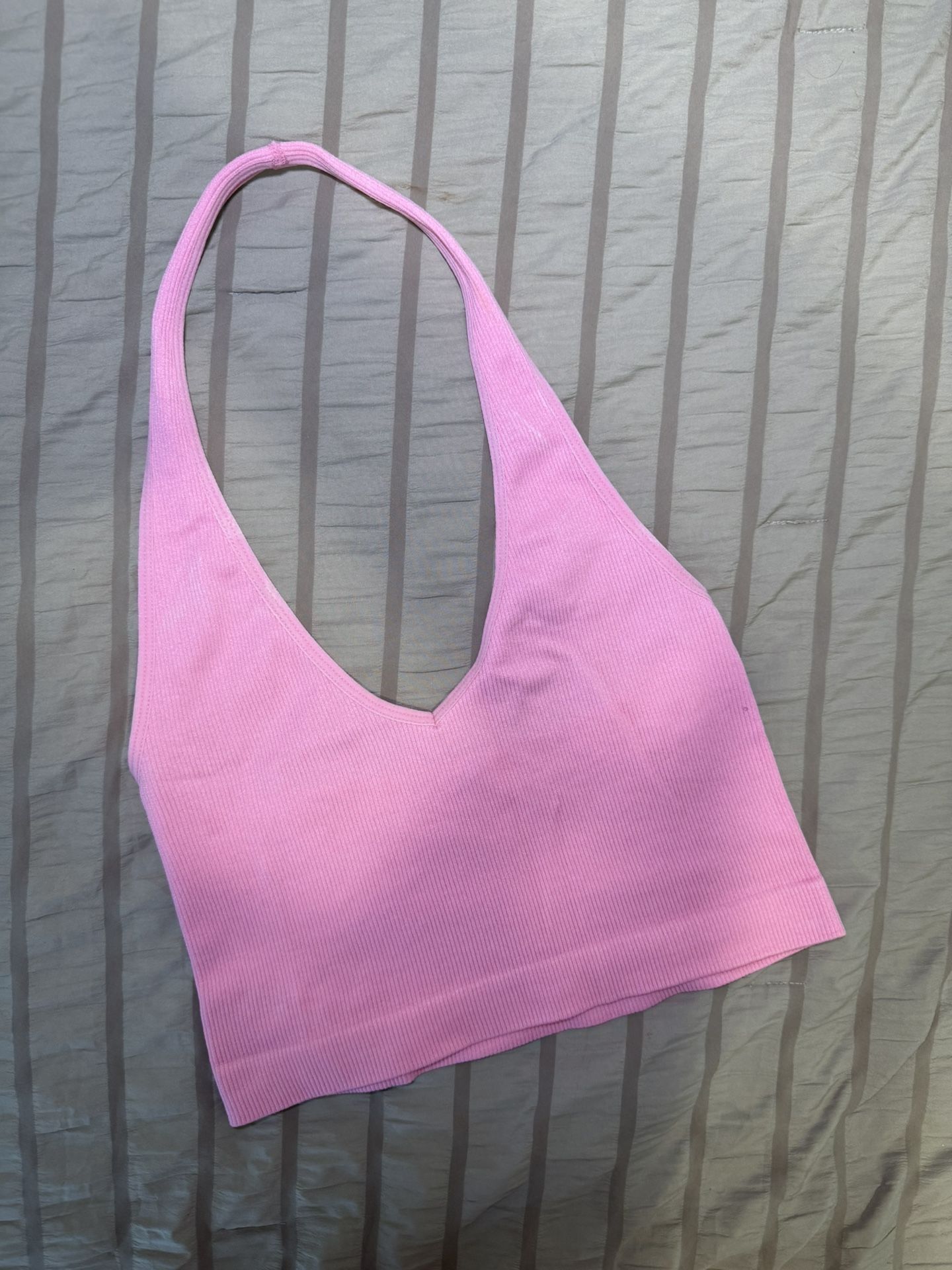 Women’s pink halter top Size M
