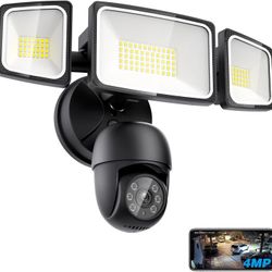 Brand new! Floodlight Camera Outdoor, 2K HD Security Flood Light Cam Wired