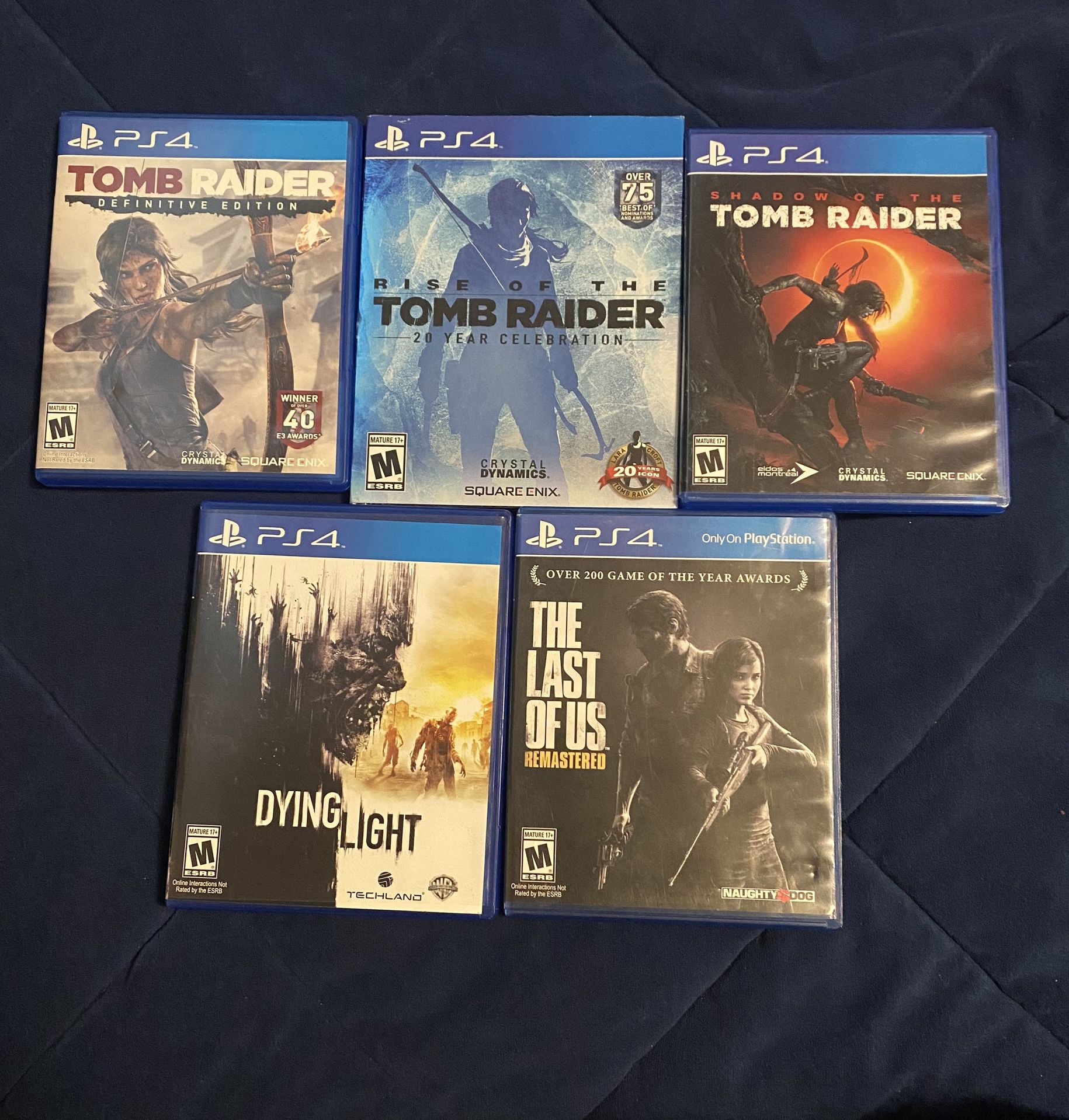 Used PS4 Games.