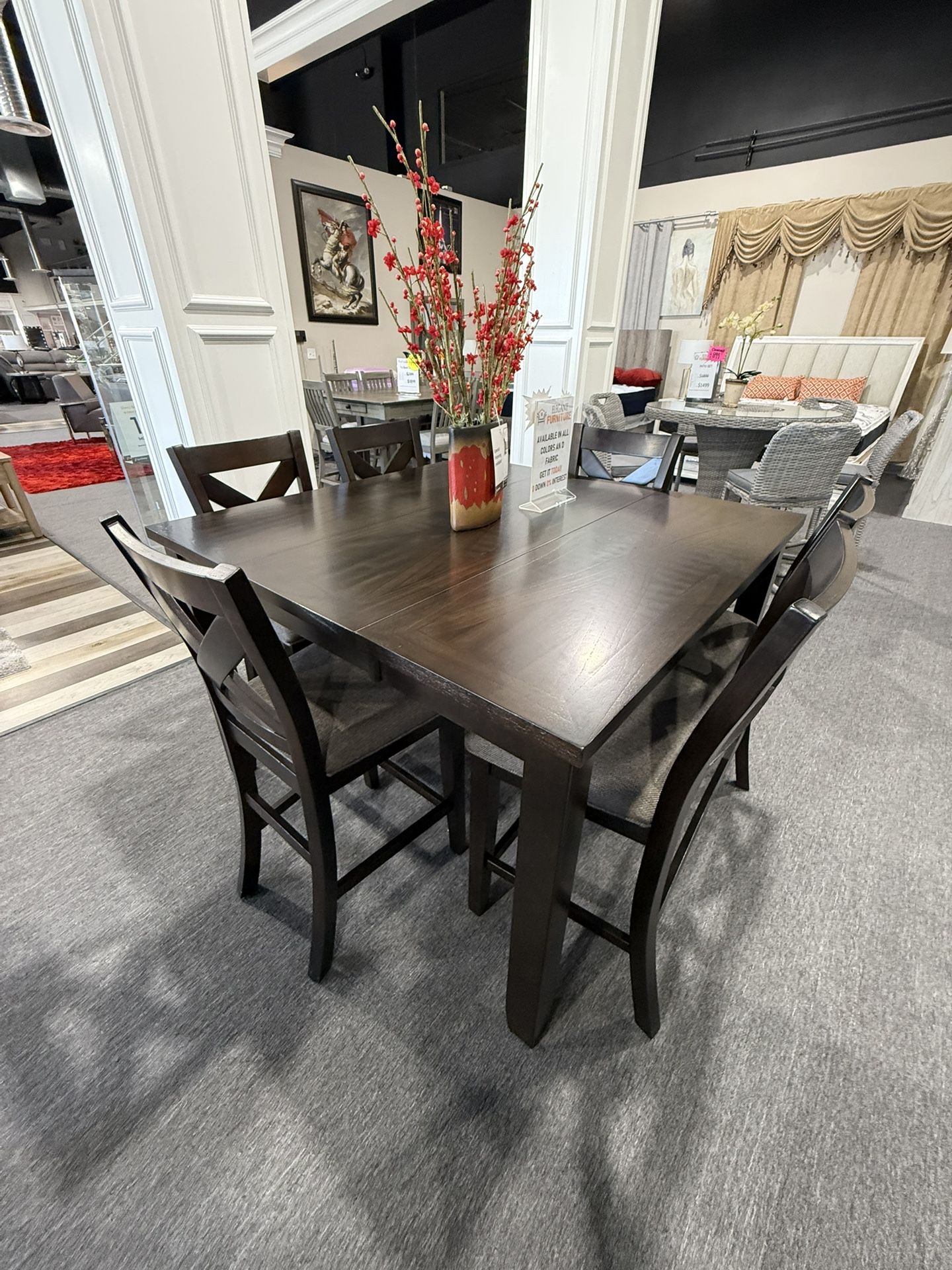 6 Pc Dining Table Set
