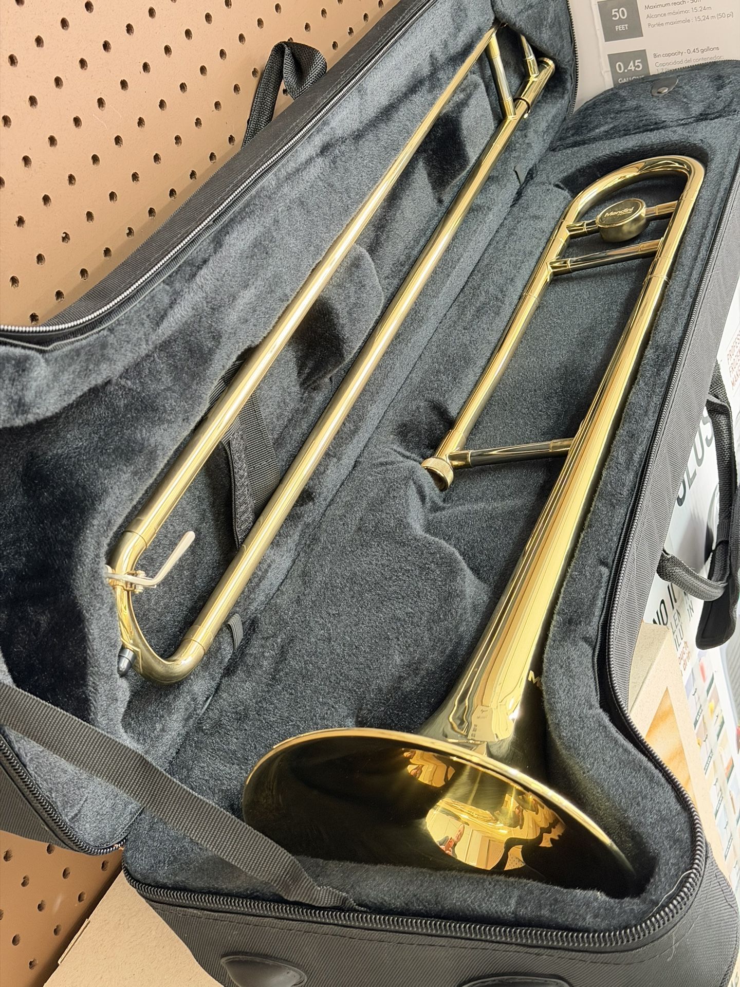 BRAND NEW! Mendini by Cecilio Bb Tenor Slide Trombone