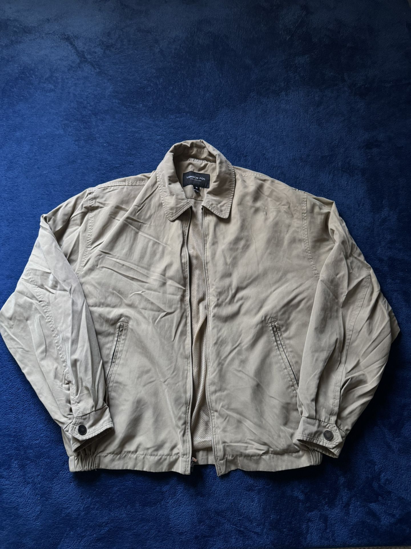 Size Medium London Fog Auburn Full-Zip Golf Jacket