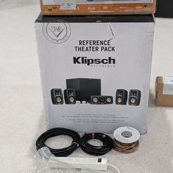 5.1 Home Theater | KLIPSCH | SONY | 4 Speaker Stand | Free Cables