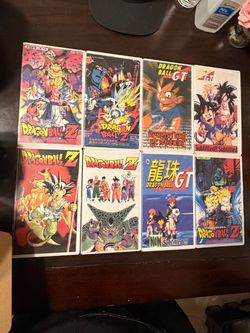 Vintage Dragon Ball Z / Dragon Ball GT VHS Collection – 8 Tapes – $75 OBO