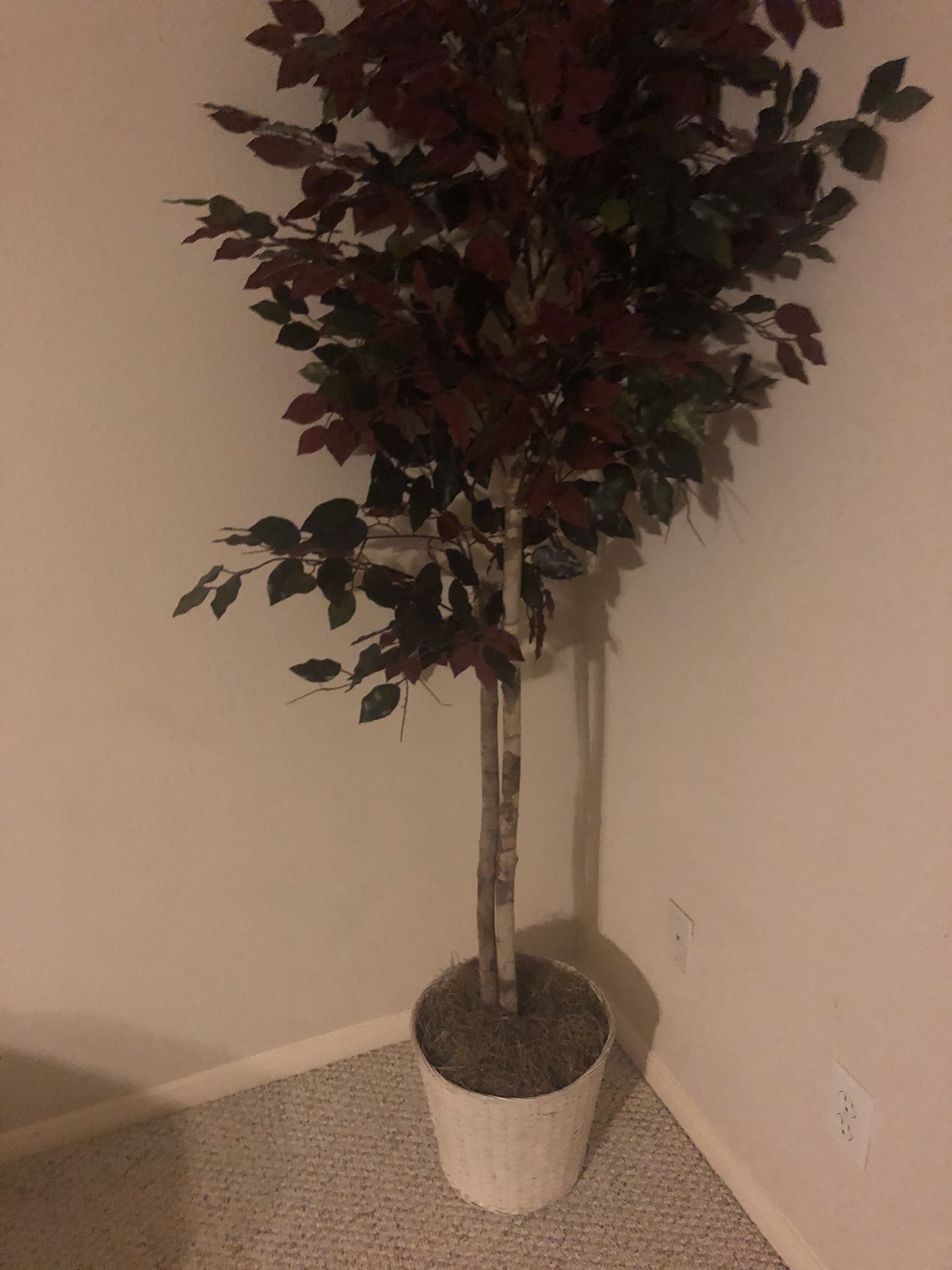 Tall Plastic Potted Plant/ Fake Plant / Home Decor