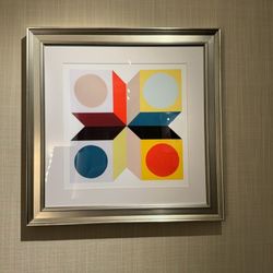 Great big canvas Framed "Divided"