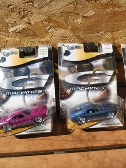 Hot Wheels G Machines '71 Challenger & '68 Mustang