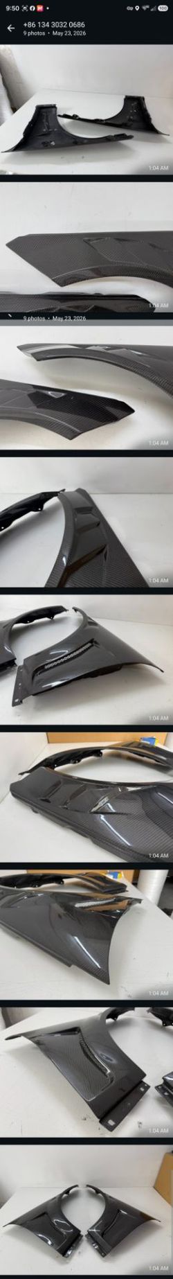 Carbon Fiber Fenders For Mercedes-Benz W204