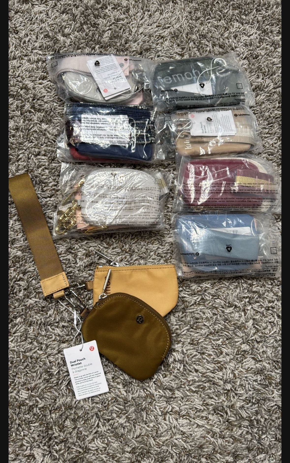 Dual Pouch Wristlet