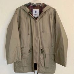 Misty Harbor Hooded Raincoat w/Flannel Lining