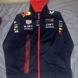 Red Bull Racing F1 Full Zip Hoodie Jacket