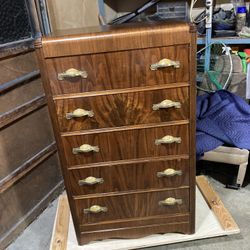 Art Deco Waterfall Dresser