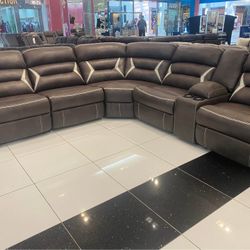 NEW 🚥 $20 Down Payment Finance 🚥Kincord 4 Piece Power Reclining Sectional 