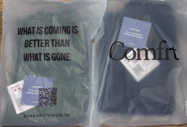 Comfrt Minimalist cuffed Sweatpants Bundle – Navy XS + Forest Green XS