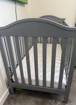 Crib + Mattress For Sale