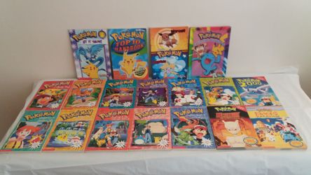 15 Assorted Pokemon Books