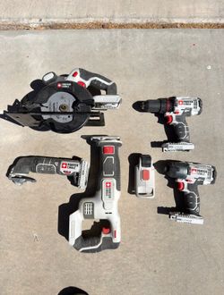 Porter Cable 20V Power Tool Set