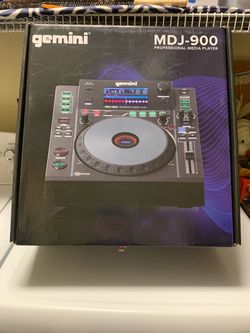 BRAND NEW!! Gemini MDJ-900 Professional USB Media Player.  See description for more information