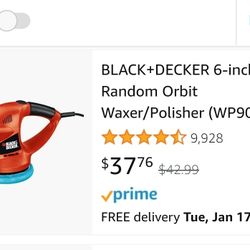 Black & Decker Orbit Waxer/Polisher