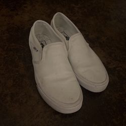 White Women’s Vans 