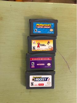 Gameboy advanced games