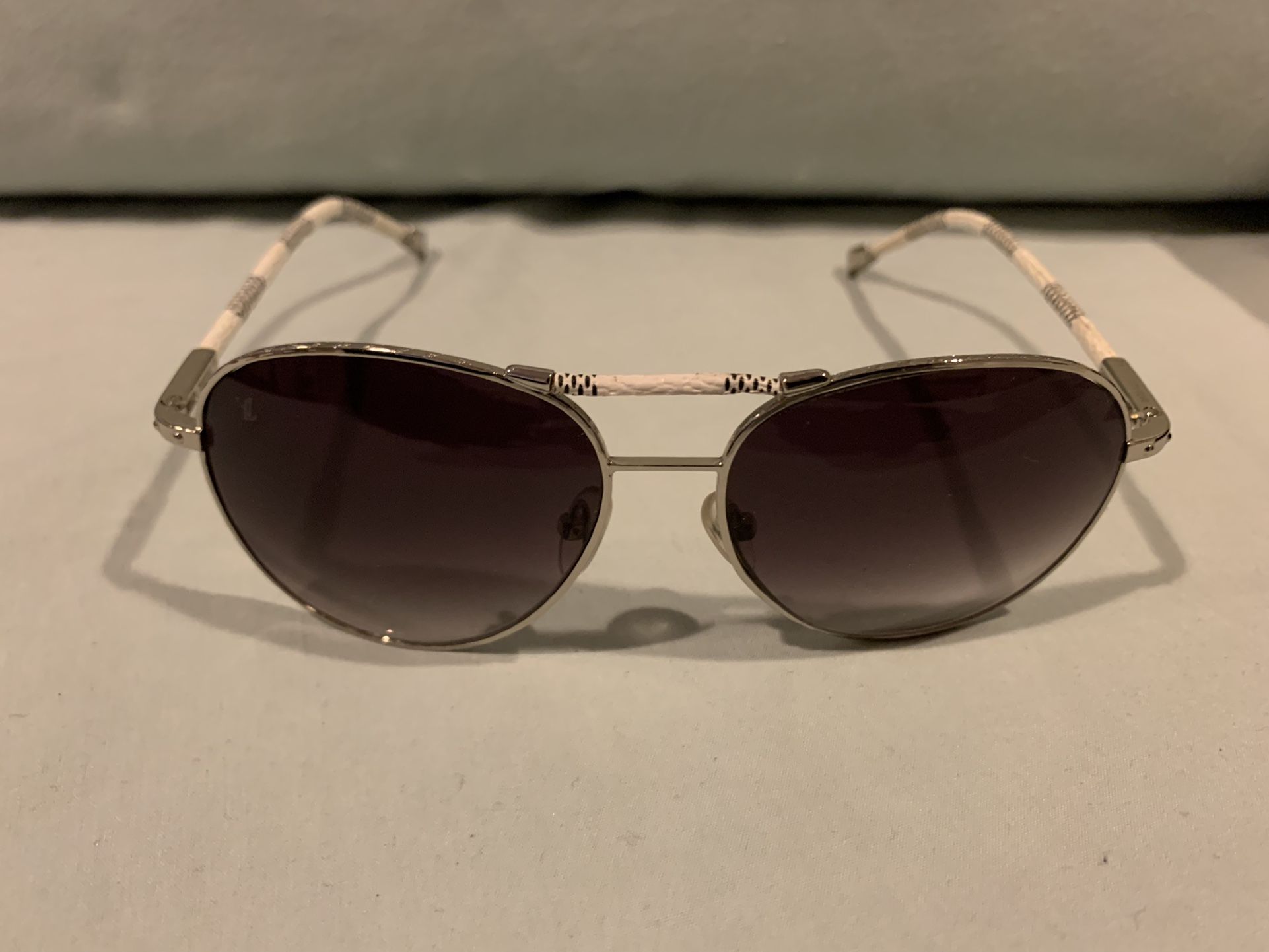 LOUIS VUITTON Conspiracy Pilot Z0203U Damier Azur Silver