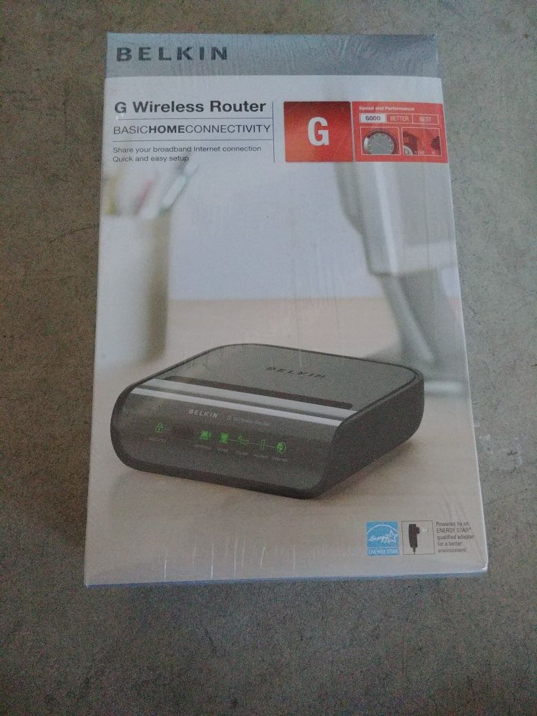 Belkin Wireless G Router - Brand New