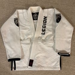 Legion- Jiu Jitsu Uniform, Size 10-11 Years Old, Only Top. 