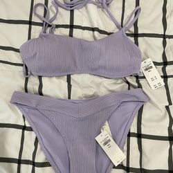 hollister - light purple bikini set