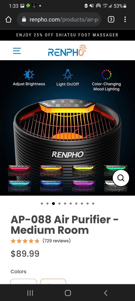 RENPHO Air Purifier

