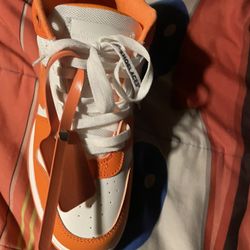 Orange And White Offwhites