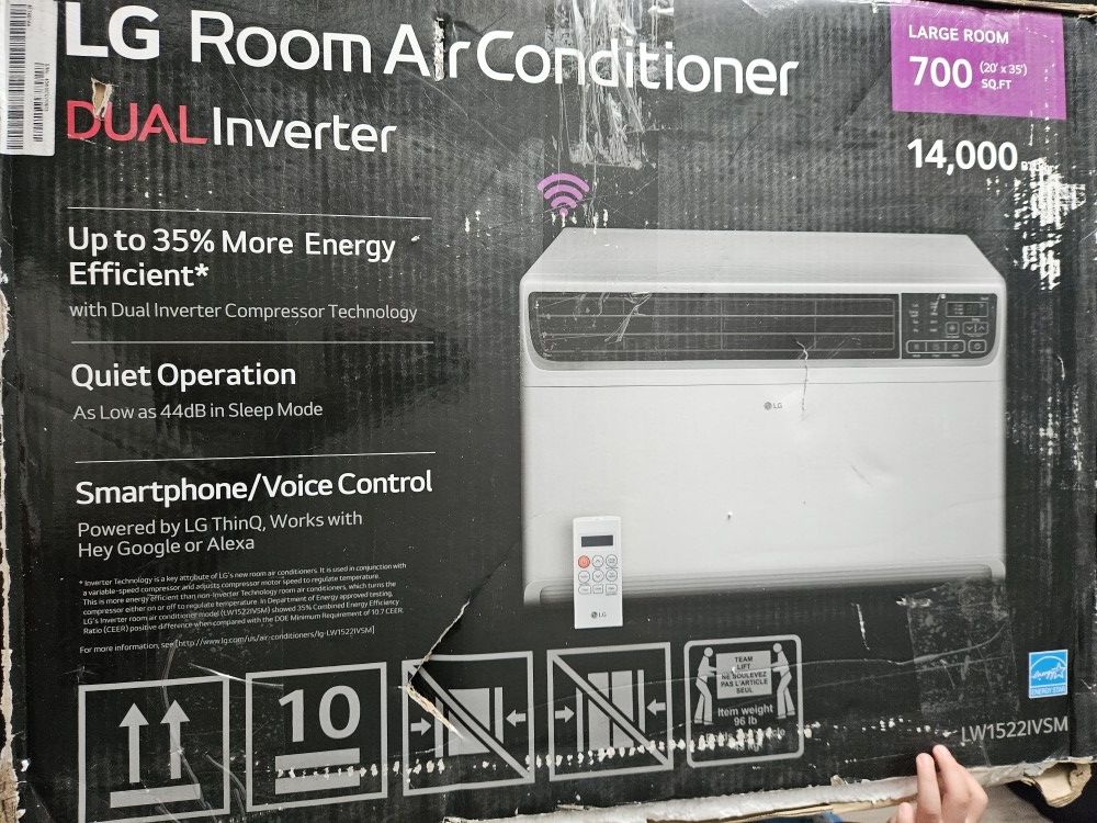 LG Windows AC 14,000 BTU DUAL INVERTER New!