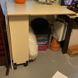 Work Table With 2 Leafs