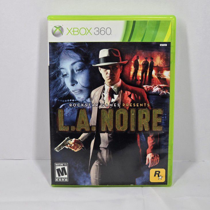 L.A. Noire Microsoft Xbox 360 Video Game Complete With 3 Discs Manual & Film