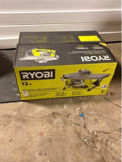 RYOBI RTS08 13 Amp 8-1/4 in. Compact Portable Corded Jobsite Table Saw