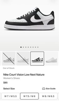 Nike court vision low