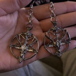 Baphomet Earrings