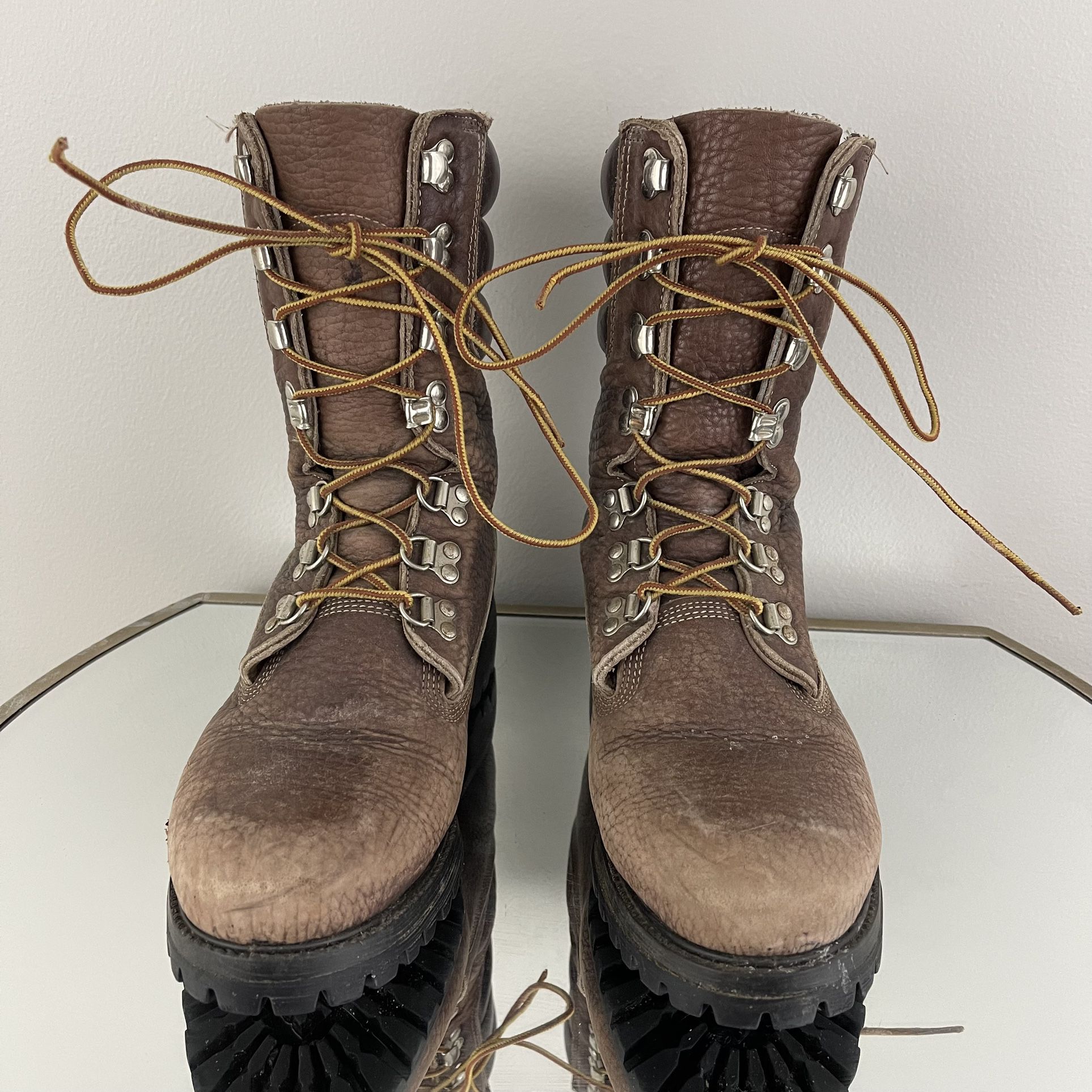 Vintage TIMBERLAND Leather OG 1990s Iditarod 40 Below Super Boots